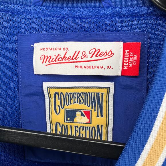 MITCHELL & NESS Men's MLB Classic Nylon Pullover Logo Kansas City Royals Medium - Picture 4 of 4